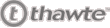Transactions secured by Thawte