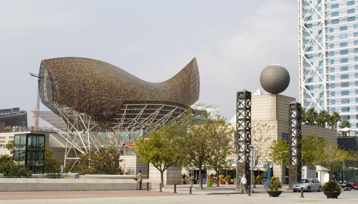 City visit of the sea front district of Barcelona City visit of the sea front district of Barcelona