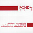 Fonda Gaig - Barcelona