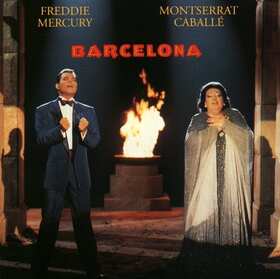 'Barcelona" the album cover 'Barcelona" the album cover