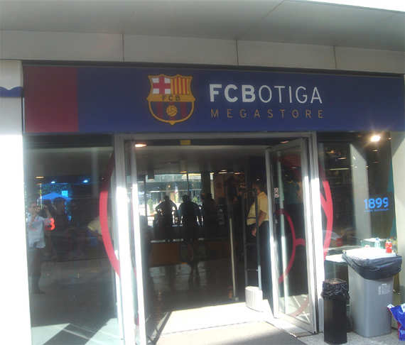 FC Barcelona s Store