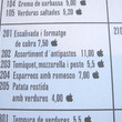 Cuines Santa-Caterina's menu