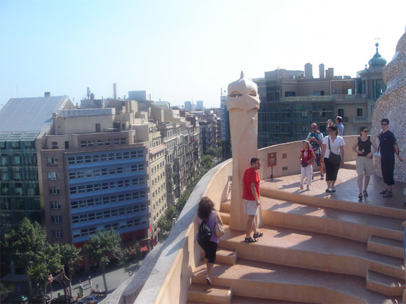 Casa Mila - Gaudi casa mila gaudi. Casa Mila - Gaudi