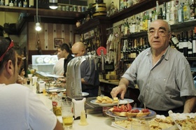 Tapas bar in Barcelona Tapas bar in Barcelona