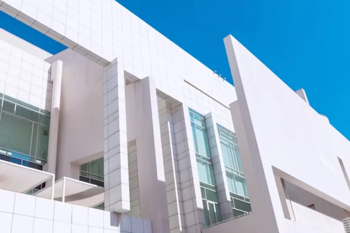 Macba Barcellona - Dettagli della facciata esterna