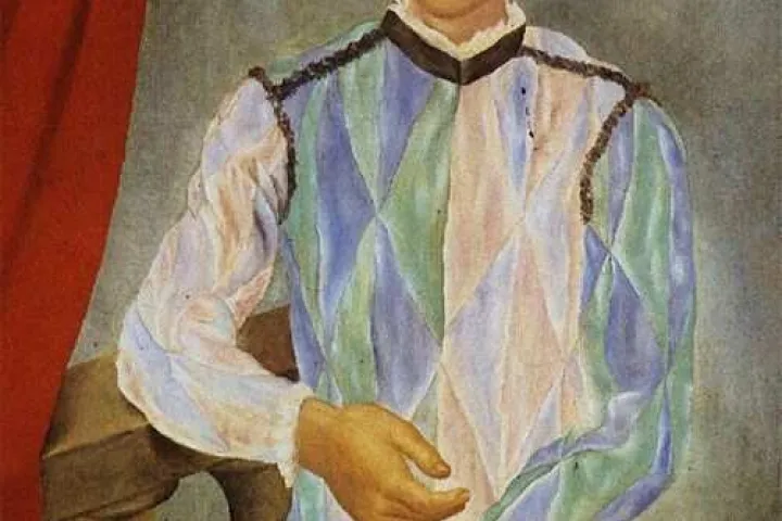 Picasso Museum - Barcelona - Harlequin - 1917