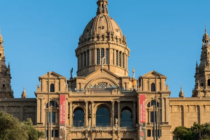 Museu Nacional d'Art de Catalunya - Die Hauptfassade