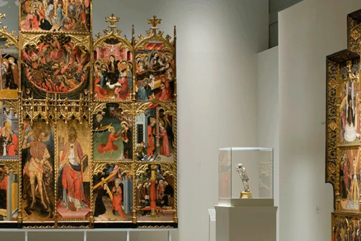 Museu Nacional d'Art de Catalunya - Ausstellungsraum für Gotik und Renaissance