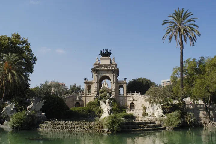 Vista do Parque da Ciutadella