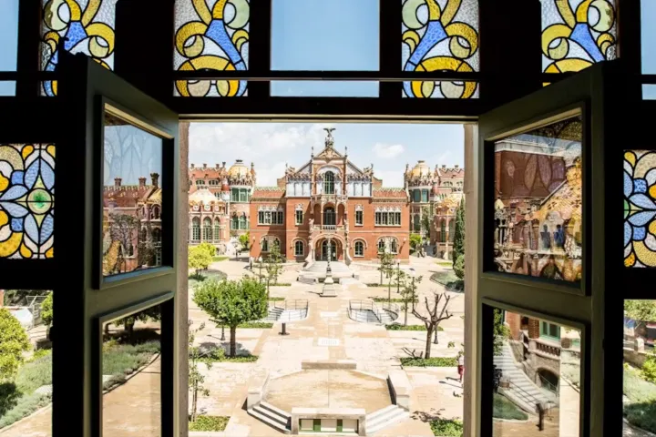 Recinto modernista di Sant Pau, I giardini