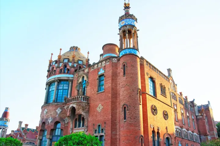 Recinto modernista di Sant Pau, Prospettive tra i padiglioni