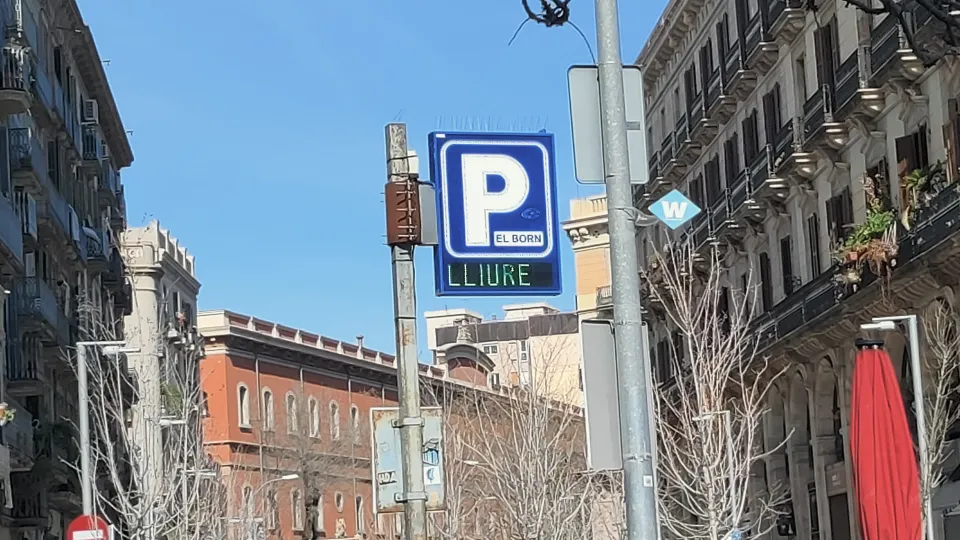 Parcheggio a Barcellona