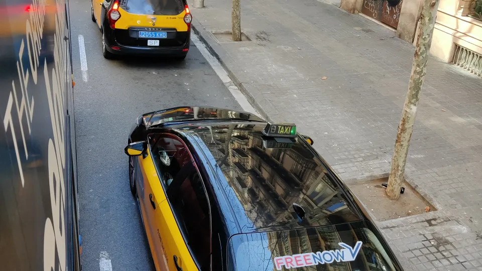 taxis à Barcelone