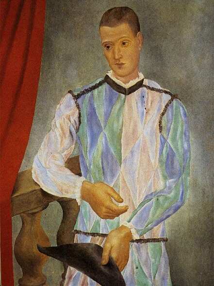 Harlequin Picasso 1917