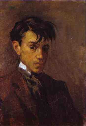 Picasso autoportrait 1896