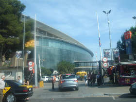 Entrance of Camp Nou