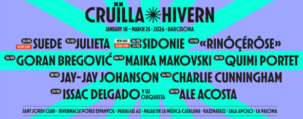 Cruïlla Hivern 2026