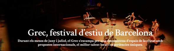 Grec Festival Barcelone 2025 Grec Festival Barcelone 2025