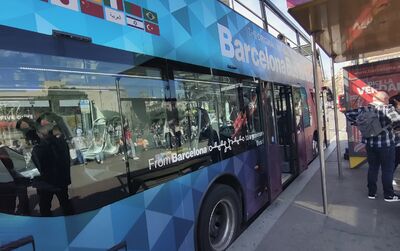 Barcelona sightseeing bus
